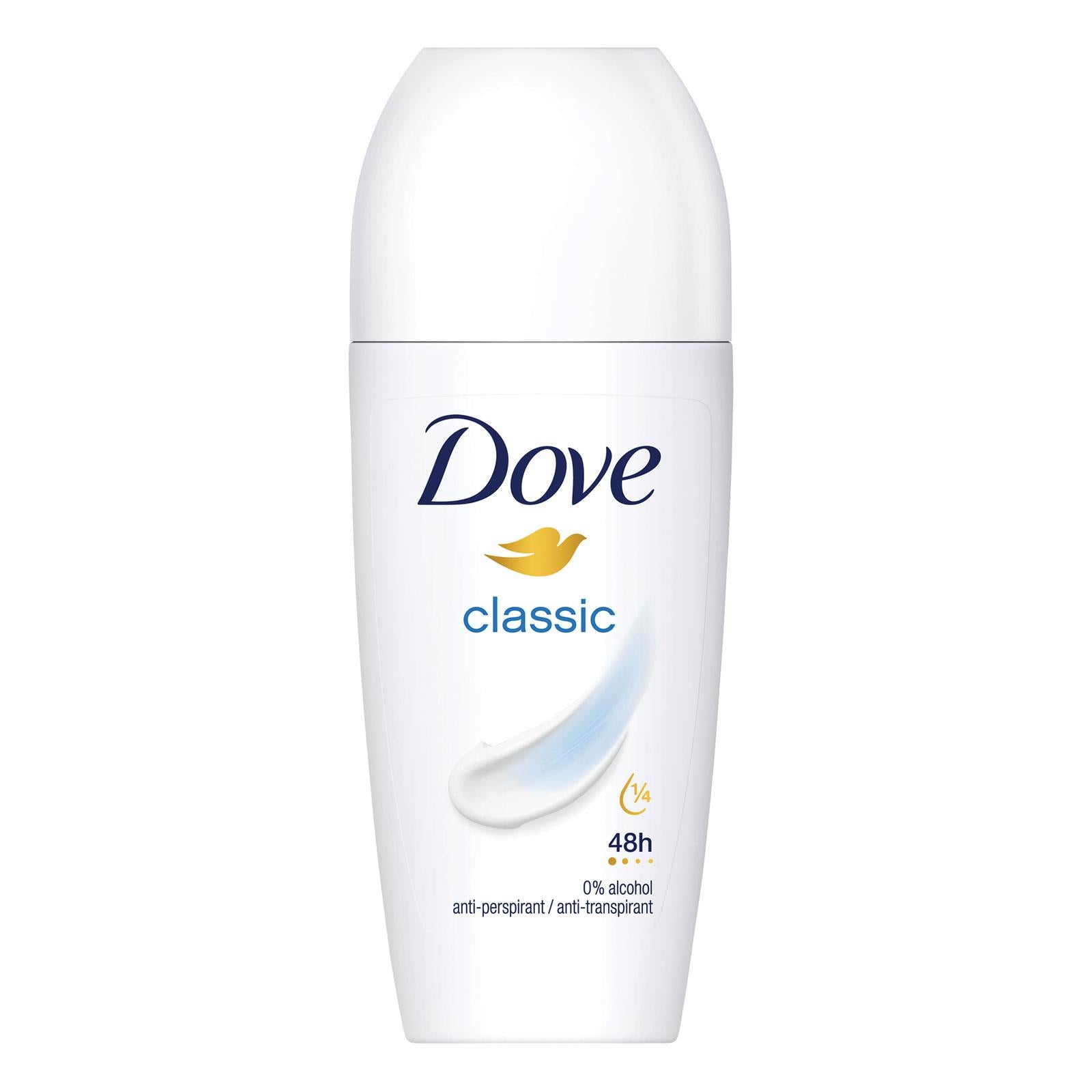 Dove Roll On For Women Classic 50ml Dove Roll On For Women Classic 50ml